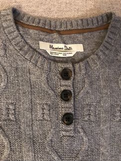 Шерстяное платье Massimo Dutti