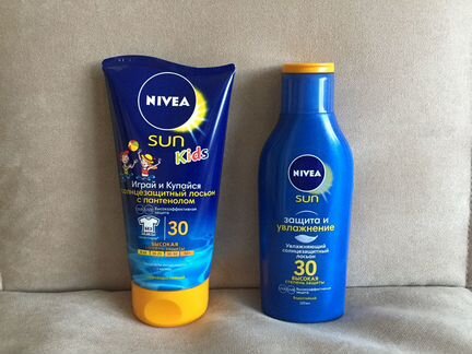Новый Солнцезащитный лосьон Nivea Sun Kids крем