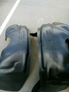 Подкрылки на Mitsubishi Pajero 3