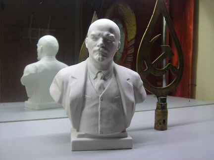Бюст В. И. Ленина, лфз, СССР