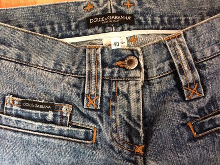 Джинсы Dolce&Gabbana, оригинальные, 40 размер