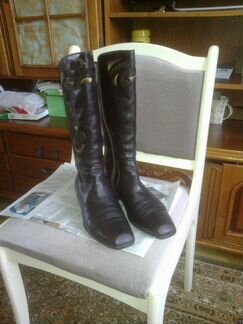 Сапоги зимние, на натуральном меху