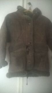 Натуральна детская дубленка