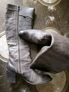 Сапоги carlo pazolini кожаные