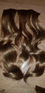 Волосы на заколках