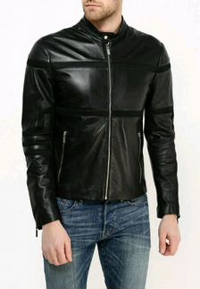 Кожаная куртка bikkembergs