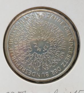 Германия фрг 10 марок серебро