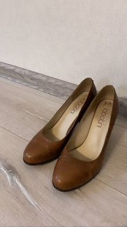 Туфли кожаные