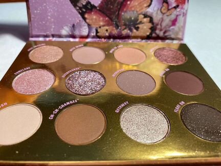 Палетка теней ColourPop Flutter