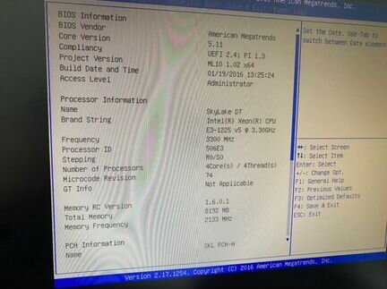 Сервер HPE ProLiant ML10 Gen9
