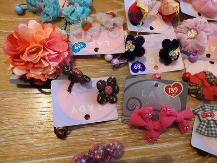 Заколки новые