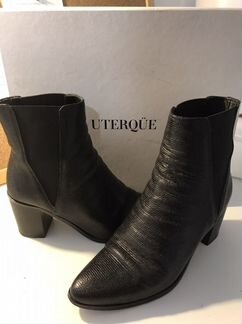 Кожаные ботильоны 35 uterque