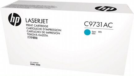 Картридж C9731AC (645A) для HP Color LJ 5500/5550