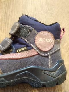 Ботинки ecco демисезон/тёплая зима р. 22