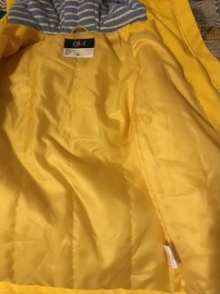 Детский дождевик утеплённый