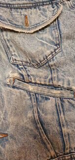 Куртка джинсовая rifle винтаж,утепленная