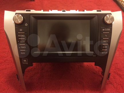 Головное устройство с Тойота Камри vs 50-2012г