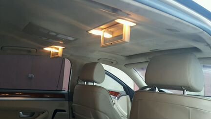 Обшивки потолка (Alcantara) Ауди а8 д3