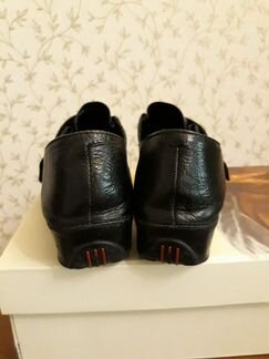 Кожаные полуботинки туфли 37,5
