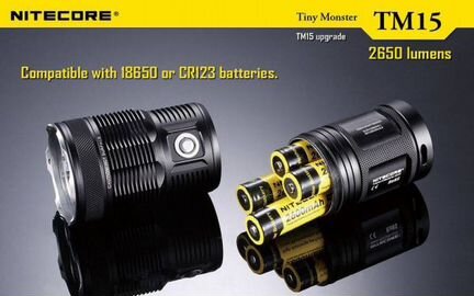 Фонарь-прожектор Nitecore TM15 / без обмена