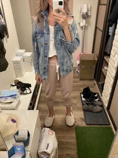 Джинсовая куртка zara