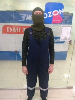 Спецодежда. Полукомбенезон рабочий. Зима