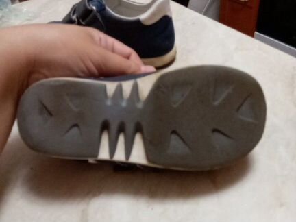 Ботинки кожанные