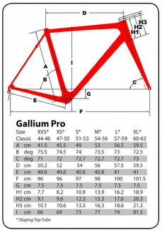 Рама шоссе Argon 18 Gallium Pro