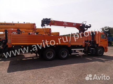 Кму Fassi MVF S1556 на шасси камаз 65115