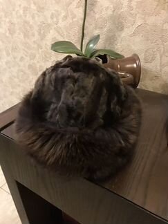 Новая шапка каракульча и песец