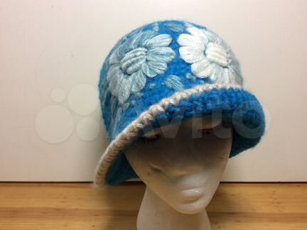 Чудесная вязаная шляпка, 54-57, арт 207