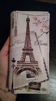 Портмоне с видами Парижа