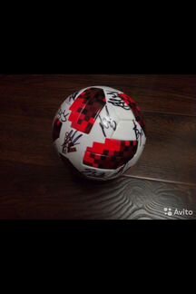 Футбольный Мяч с автографами сборной России 2019