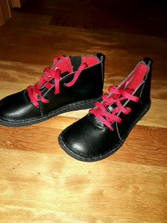 Ботинки кожаные