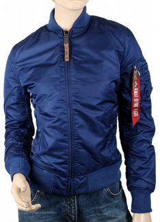 Куртка Alpha Ind 133009 MA-1 VF 59 Wmn ocean blue