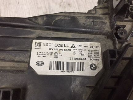 Фара правая Bmw 3Er