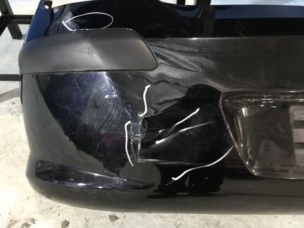 Бампер задний Peugeot 308 (до рест.)