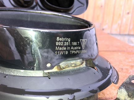 Глушитель+Чёрные Насадки на Porsche 911(кузов 992)