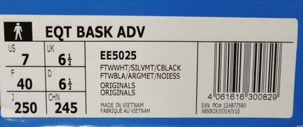 Кроссовки Adidas EQT bask ADV