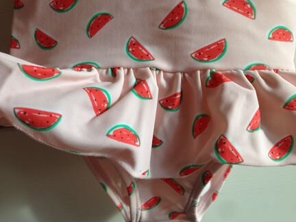 Купальник детский LaRedoute арбузы длина 32см