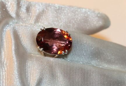 Кольца серьги султанит серебро 925