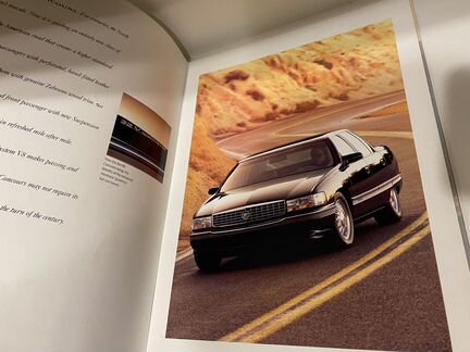 Брошюра Cadillac 1994