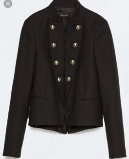 Жакет Zara в армейском стиле