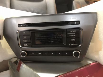 Штaтнaя магнитoлa киа рио 3 (Kia rio)