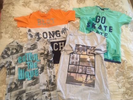 Рубашки и футболки на мальчика рост 164