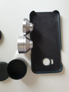 Чехол с объективами lens cover для samsung 7 edge