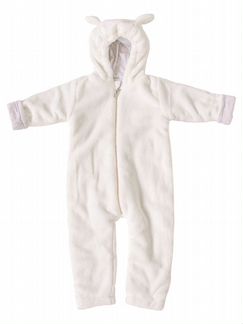 Комбинезон утепленный для малыша, велсофт, 74-80 и
