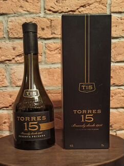 Бутылка от Бренди Torres