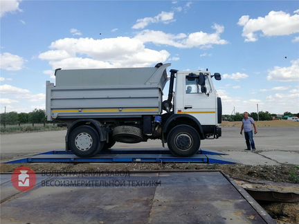 Весы автомобильные бесфундаментные вал-м 40 тонн