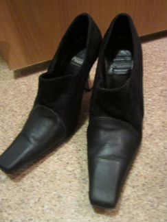 Туфли женские кожа+замша 36 р